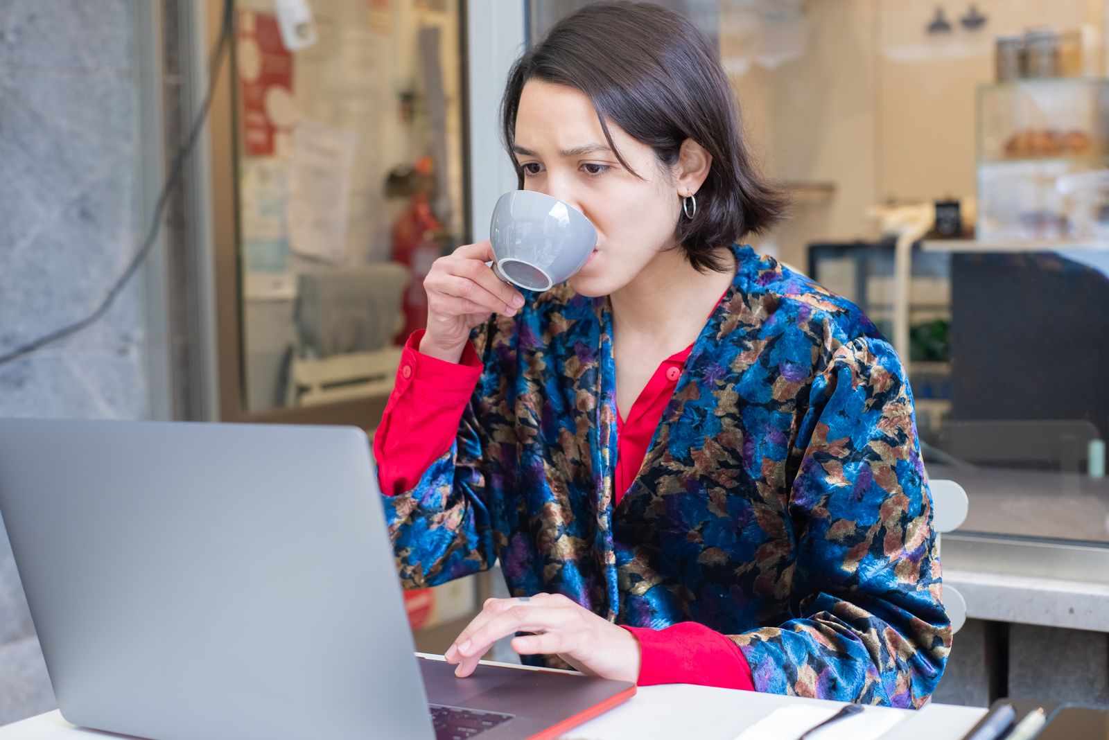 A café coffee moment — inspiration for an example creator campaign